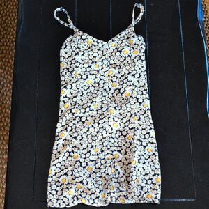 American Eagle Floral Spaghetti Strap Top